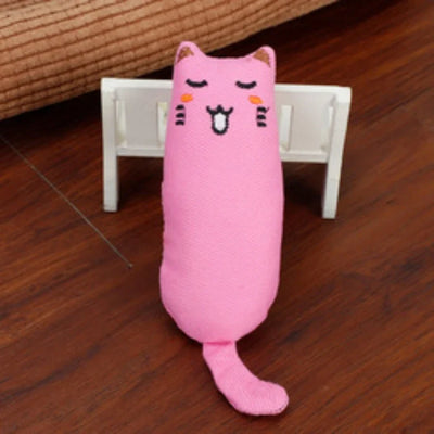 Rustle Sound Catnip Toy Cats Product For Pets Cat Toys For Kitten Teeth Grinding Cat Plush Toy Thumb Pillow Pet Accessories