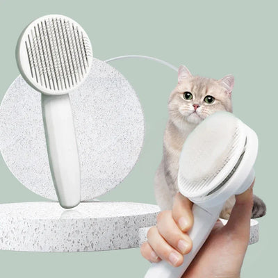 1Pcs Cat Comb Hair Removal Pet Magic Comb One Click Floating Hair Removal Cat Dog Universal Cleaning Beauty Supplies