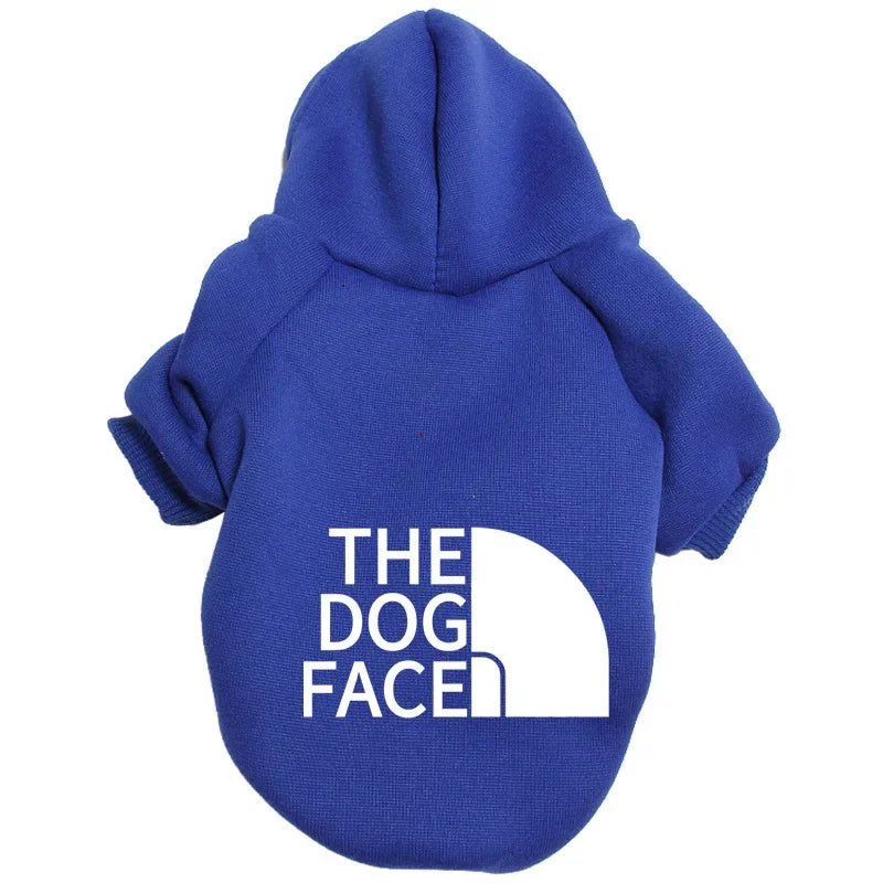 THE DOG FACE Pet Dog Hoodies for Autumn and Winter - Stylish & Comfortable Dog Apparel