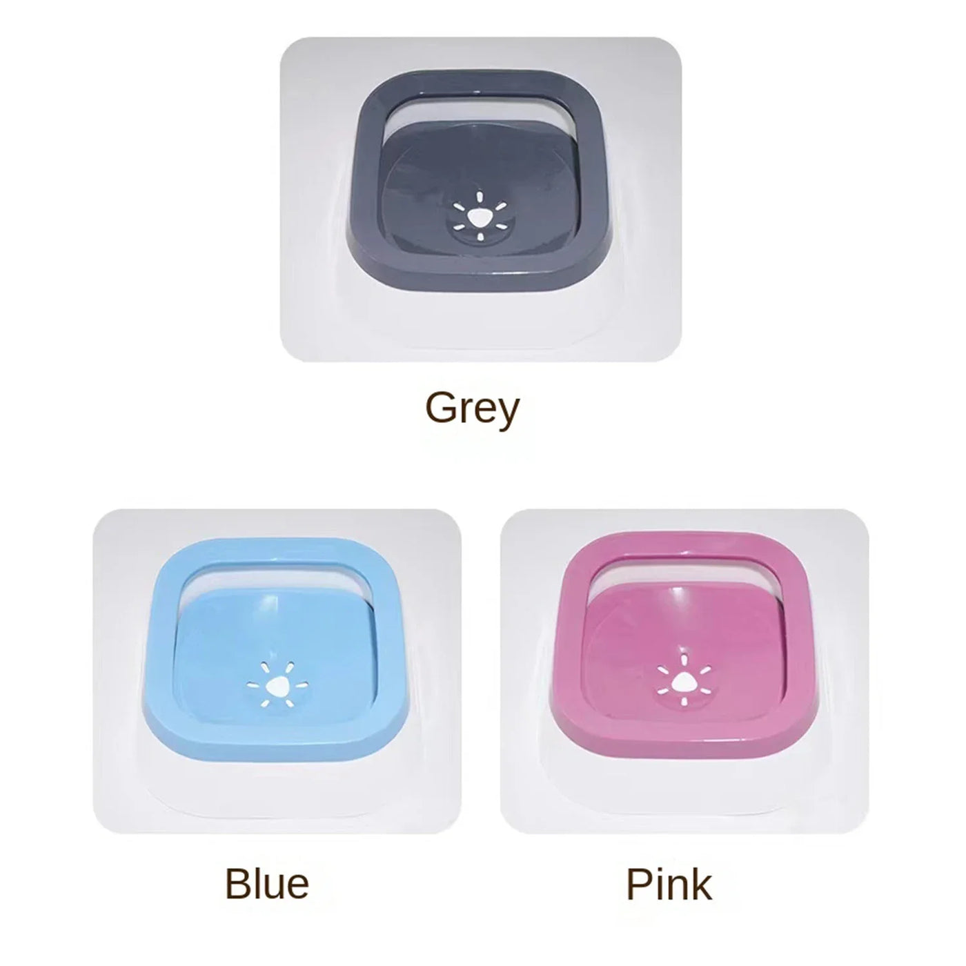 1pc Anti-splash Water Bowl For Dogs 1L Large Capacity Drinker Drinking Bowls Dog Waterer For Puppy Cat Pet Accessories