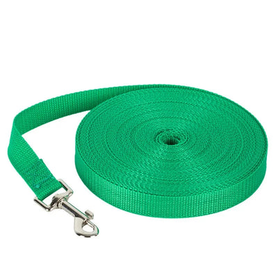 1.5M 1.8M 3M 4.5M 15M 30M Nylon Dog Training Leashes Walking Pet Leash Long Lanyard Traction Rope for Small Large Dogs Lead Item