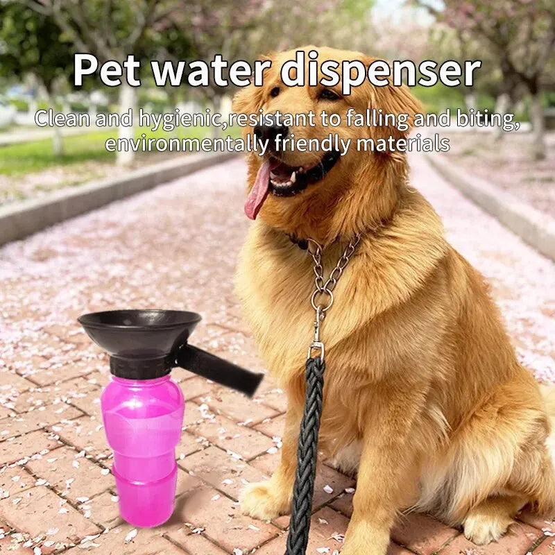 Dog Water Bottle Out Walking Dog Portable Water Bottle Dog Drinking Cup Cat Pet Water Feeding Supplies