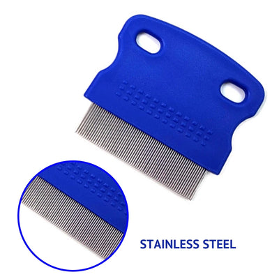 3 Pcs/set Pet Comb Pet Tear Stain Remover Dog Grooming Comb Gently Removes Mucus and Crust Small Lice Flea Combs Cats Supplies