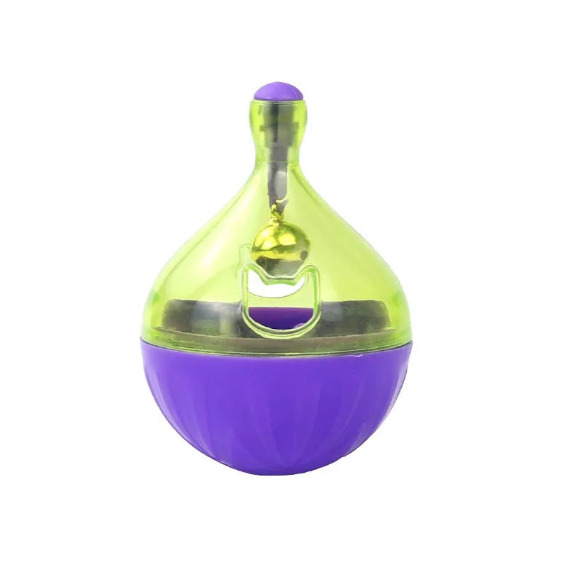 Pet Cat Fun Bowl Feeding Toys Dog Tumbler Feeder Puppy Kitten Shaking Leakage Food Ball Container Exercise Training Toys