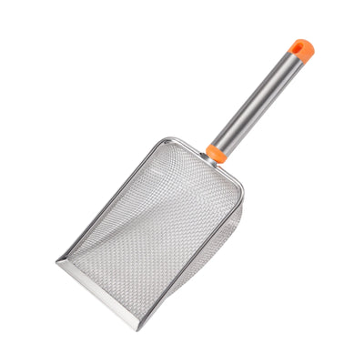 Stainless Steel Cat Litter Scoop with  Long Handle Kitten Sifter Sifter Litter Scooper  for Rabbits Pets Supplies Bunny