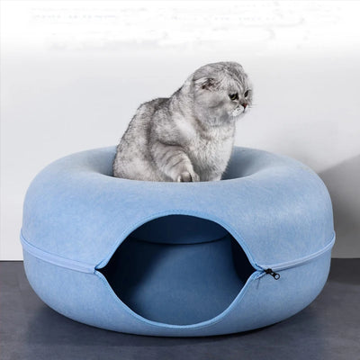 Round Cat Beds House Soft Long Plush Best Pet Dog Bed For Dogs Basket Pet Products Cushion Cat Bed Cat Mat Animals Sleeping Sofa