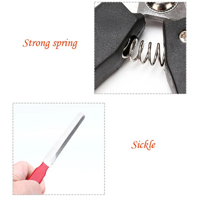 Pet Cat and Dog Professional Nail Knife Small and Medium Pet Stainless Steel Nail Grinding Knife Slot Cutting Pet Supplies