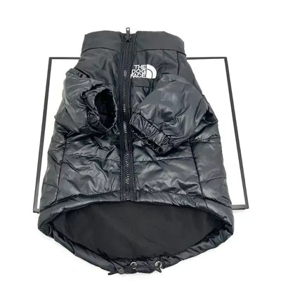 THE DOG FACE Winter Dog Jacket – Warm, Windproof & Reflective Coat for Small to Medium Dogs