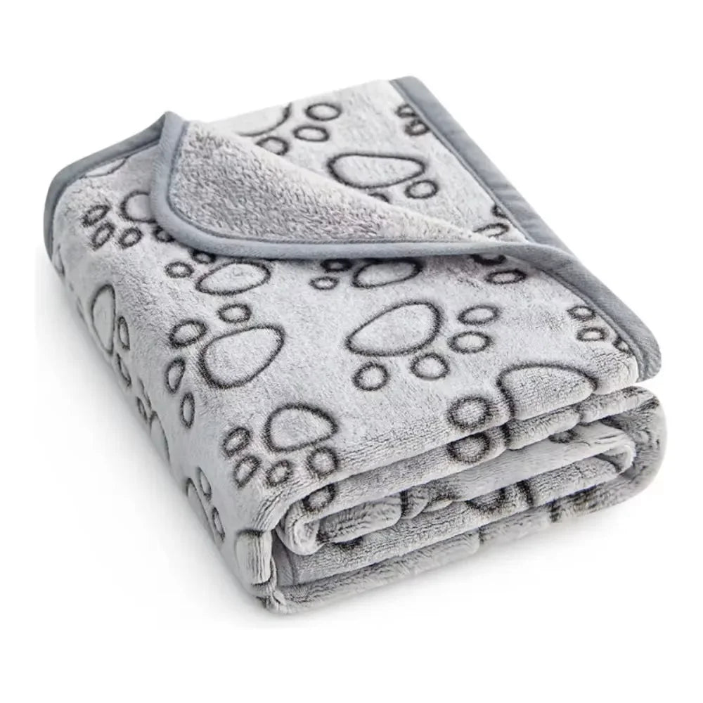 Fuzzy Comfort Dog Blanket; Ultra-Soft and Cozy for Your Pet’s Ultimate Warmth and Serenity