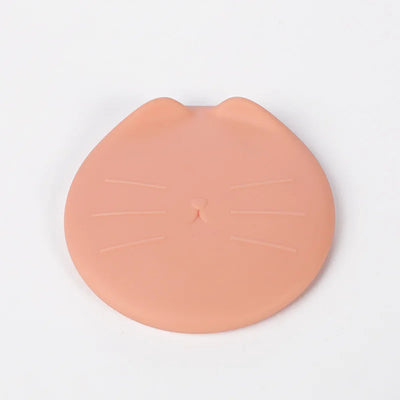 Cat can spoon lid, dog wet food, pet feeding, mixing, long handled cat spoon can lid, pet can spoon and lid