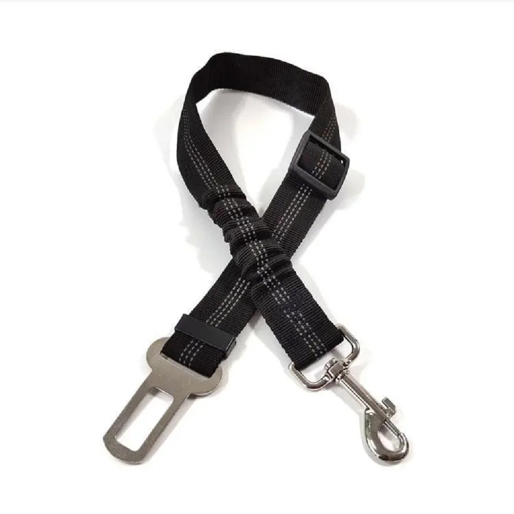 Dog Car Seat Belt Car Reflective Webbing Safety Leash Stretchy Retractable Leash New Pet Car Cat Leash Dog Harness and Leash Set