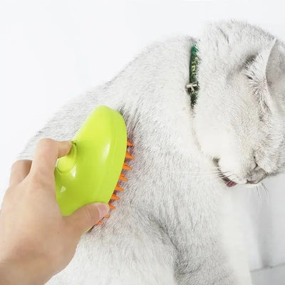 Pet Spray Massage Comb – 3-in-1 Grooming Tool for Cats and Dogs, USB Rechargeable