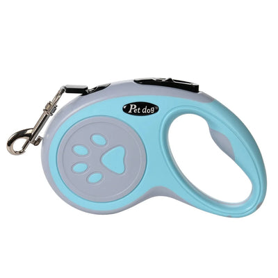 Automatic Retractable Pet Leash, Bone Paw Print Telescopic Dog Leash, Dog Leash, Dog Leash