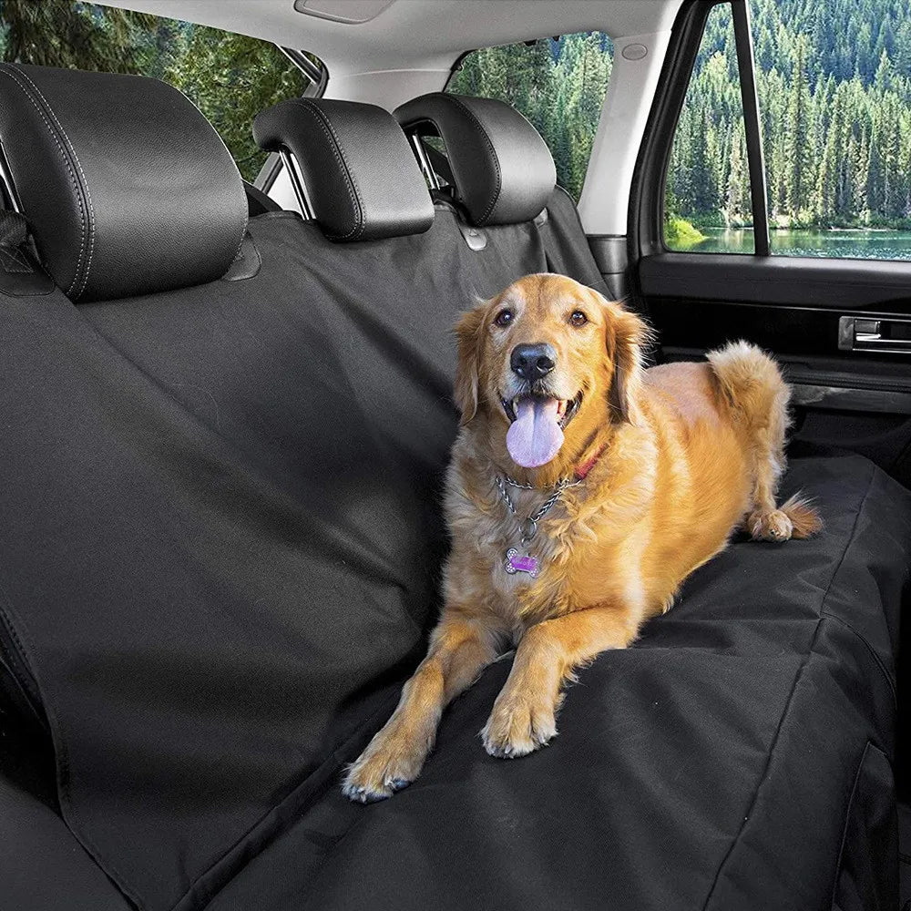 Dog Car Seat Cover Waterproof Pet Carrier Backseat Cushion Mat for Dogs Folding Cat Hammock Trunk Rear Back Seat