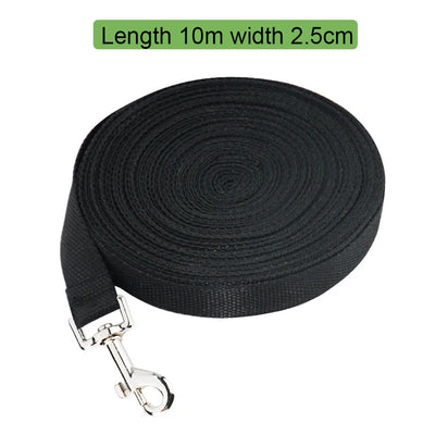 Nylon dog leash, pet dog long leash, tracking dog chain, cat leash, dog leash extended by 6 meters and 10 meters