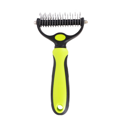 A Pet Double-sided Knot Comb Dog Comb Dog Comb Cat Beauty Hair Removal Cat Comb Pet Supplies