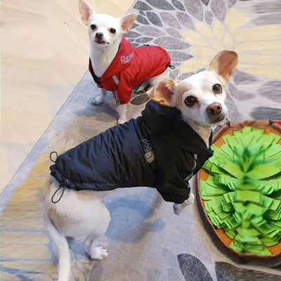 THE DOG FACE Waterproof Reflective Winter Jacket for Small & Medium Dogs