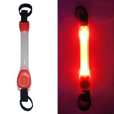 Dog Glowing Collar & Leash Anti Lost Safety Outdoor Waterproof Warning LED Flashing Light Strip Pet Harness Dog Accessories