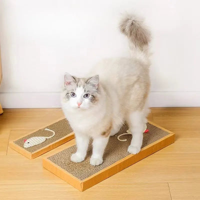 Pet Cat Scratching Board Cat Cardboard Mat Scraper Grinding Claw Toys for Cat Scratcher Cat Furniture Protector Cat Accesorios