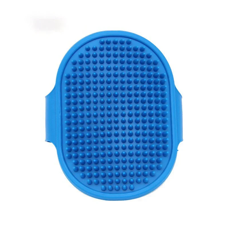 Dog and Cat Brush Pet Bath Silicone Comb Massage Comb Hair Removal Device Pet Supplies Dog Beauty Washing and Cleaning Tools