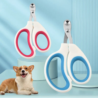 Circular hole Cat Nail Scissors Professional Pet Dog Nail Clippers Toe Claw Trimmer Pet Grooming Supplies Products for Small Dog