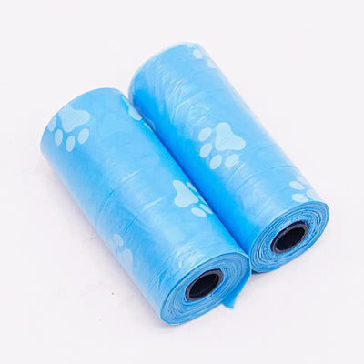 10Rolls Degradable Pet Dog Waste Poop Bag With Printing Doggy Bag Degradable Pet Waste Clean Poop Bag Dog Up Clean Bag Dispenser