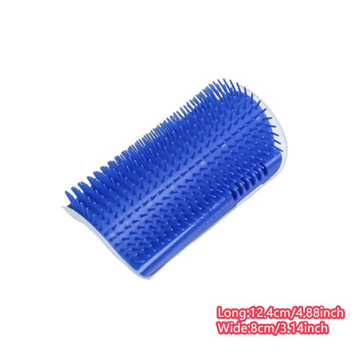 2/1PCS Cat Brush Comb Cat Toy with Catnip Cat Wall Brush Corner Cat Scratcher Massage Self Groomer Comb Pet Brush Corner