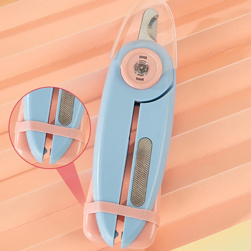 Pet nail clippers cat LED lights blood line nail clippers dog nail clippers cat and dog supplies accessories