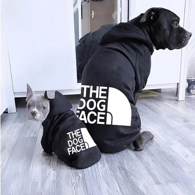 THE DOG FACE Pet Dog Hoodies for Autumn and Winter - Stylish & Comfortable Dog Apparel