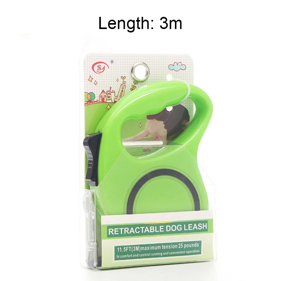 3 meters long pet leash, dog automatic retractable leash, dog chain, dog walker, pet supplies