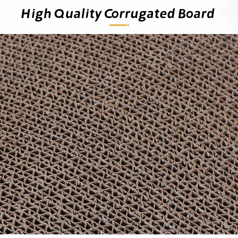 M-Shape Pet Cat Scratching Board Corrugated Cardboard Pad Grinding Nails Interactive Protecting Furniture Cats Scratcher Toy